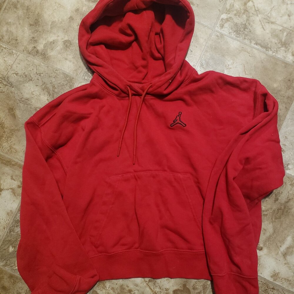 Xs Michael Jordan hoodie red